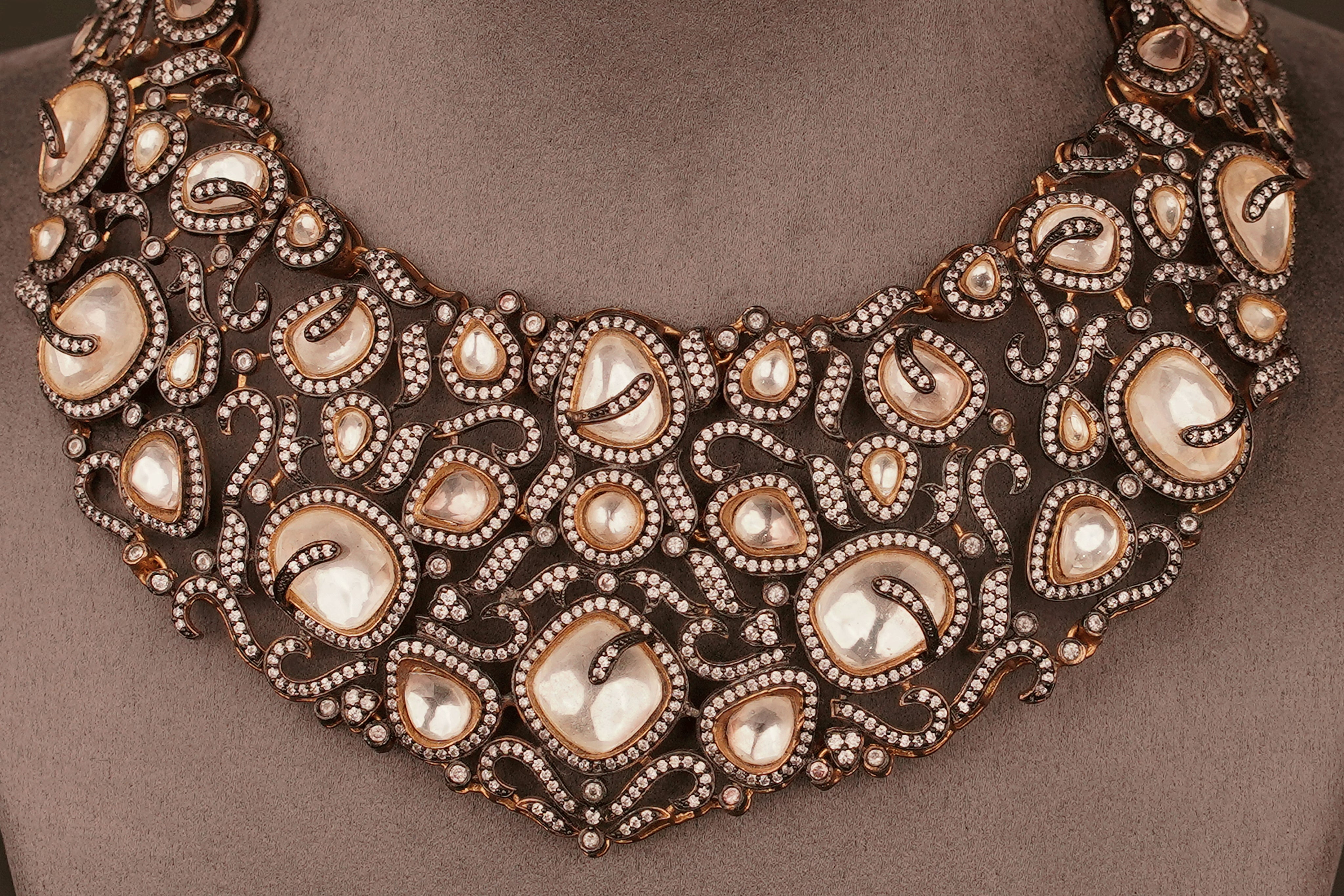 Niranjana Necklace Set(KN14) - Pure Allure