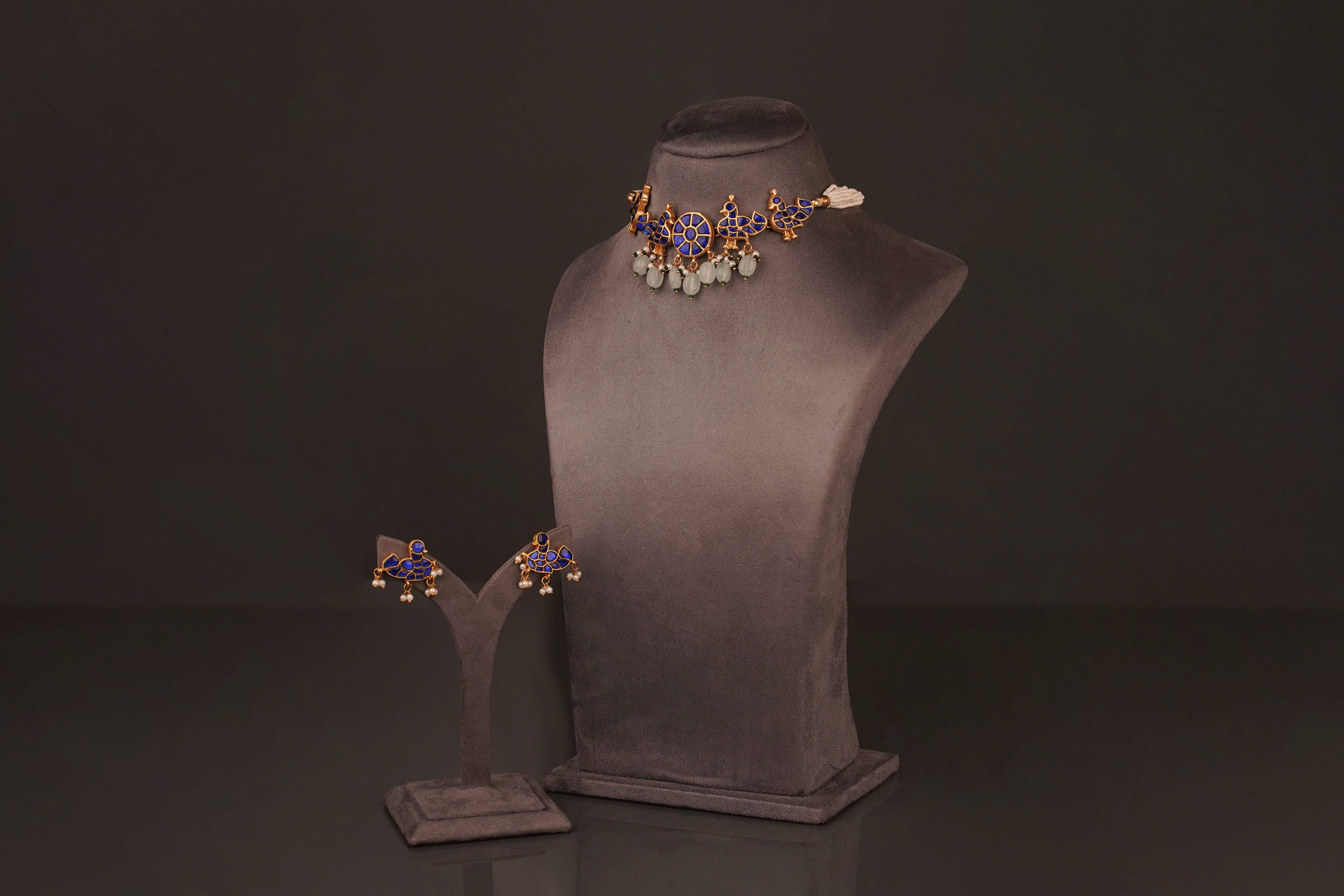 Saanvi Choker Set(KC75) - Pure Allure
