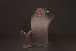 Saanvi Choker Set(KC75) - Pure Allure