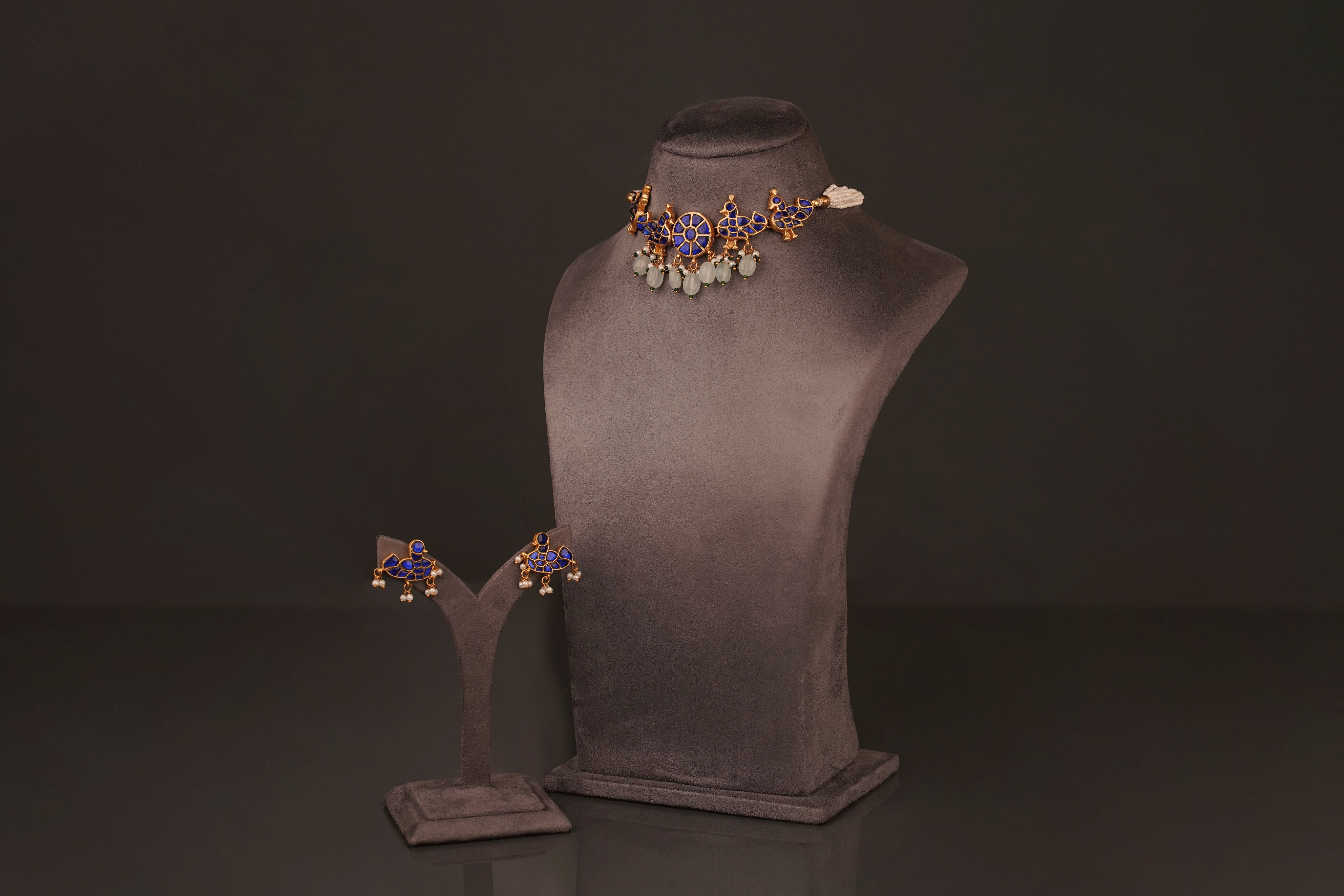 Saanvi Choker Set(KC75) - Pure Allure