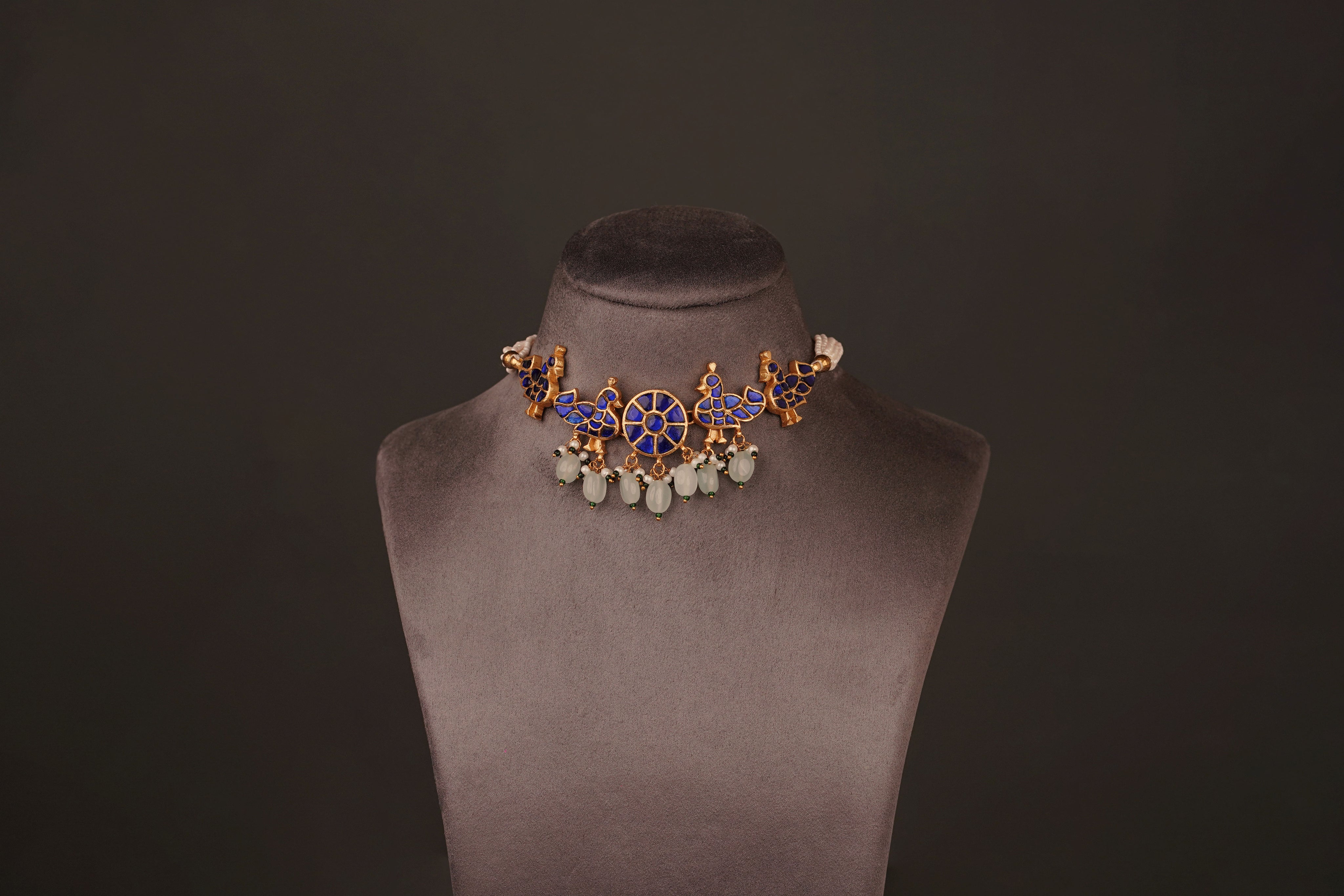 Saanvi Choker Set(KC75) - Pure Allure