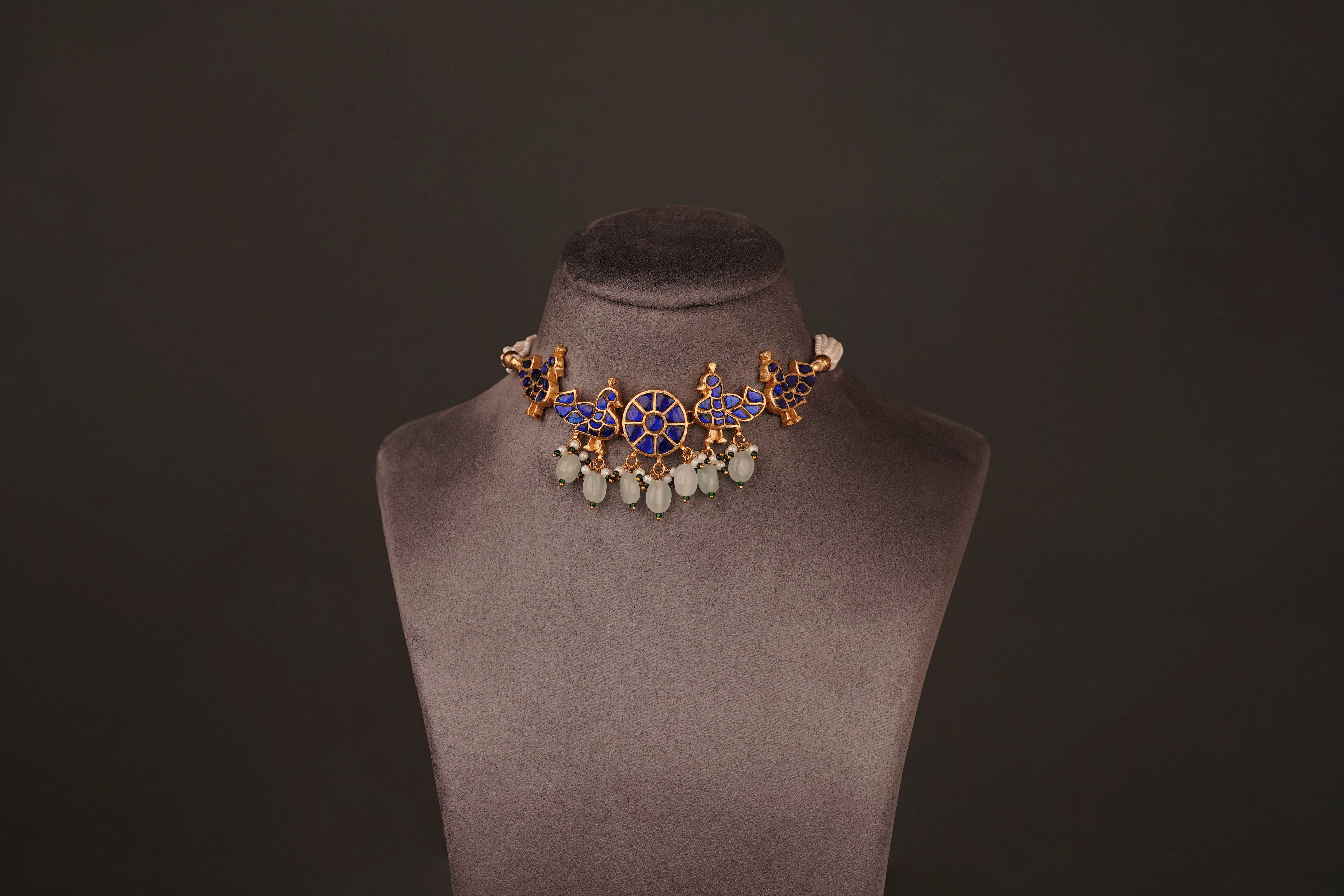 Saanvi Choker Set(KC75) - Pure Allure