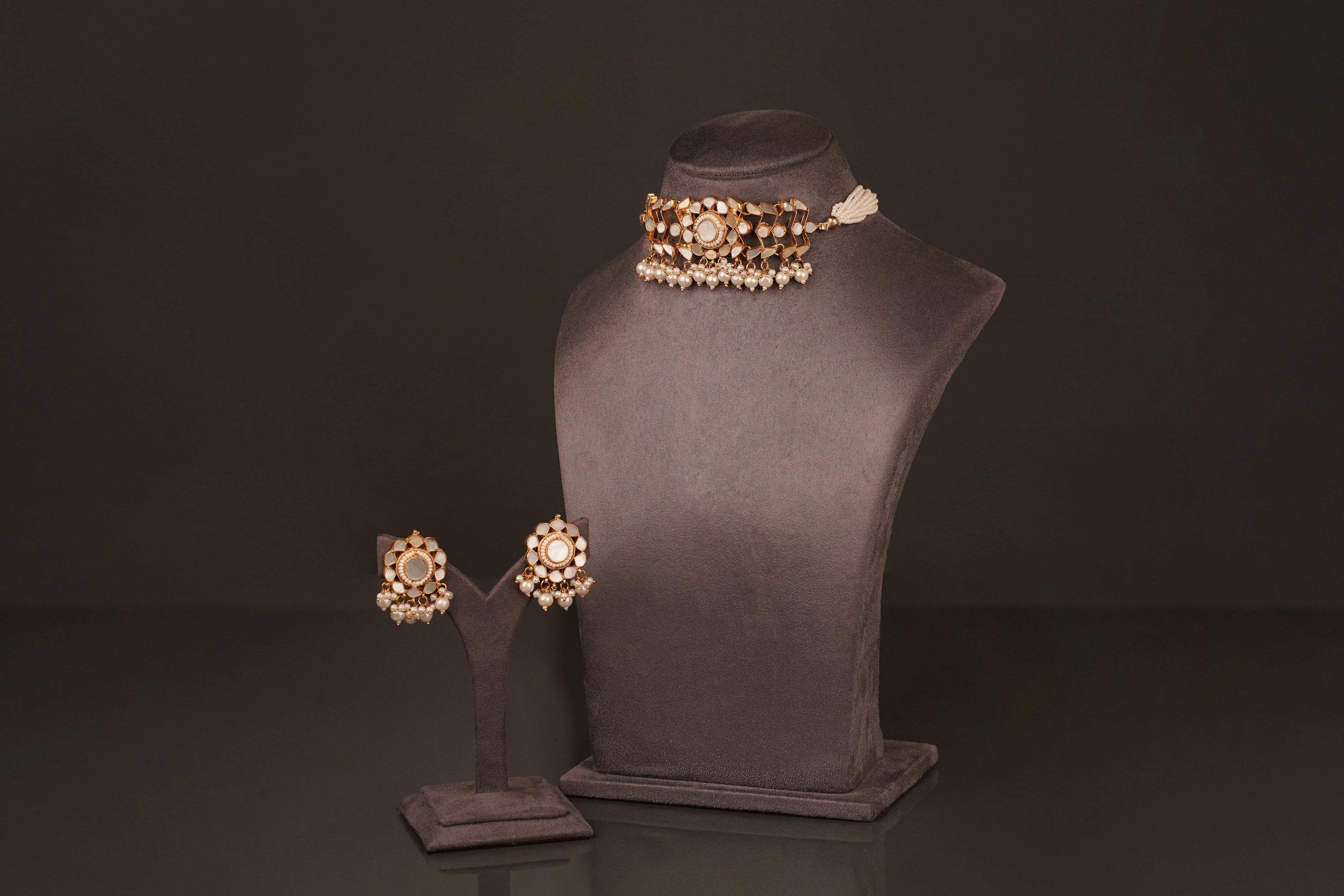 Sherin Choker Set(MC13) - Pure Allure