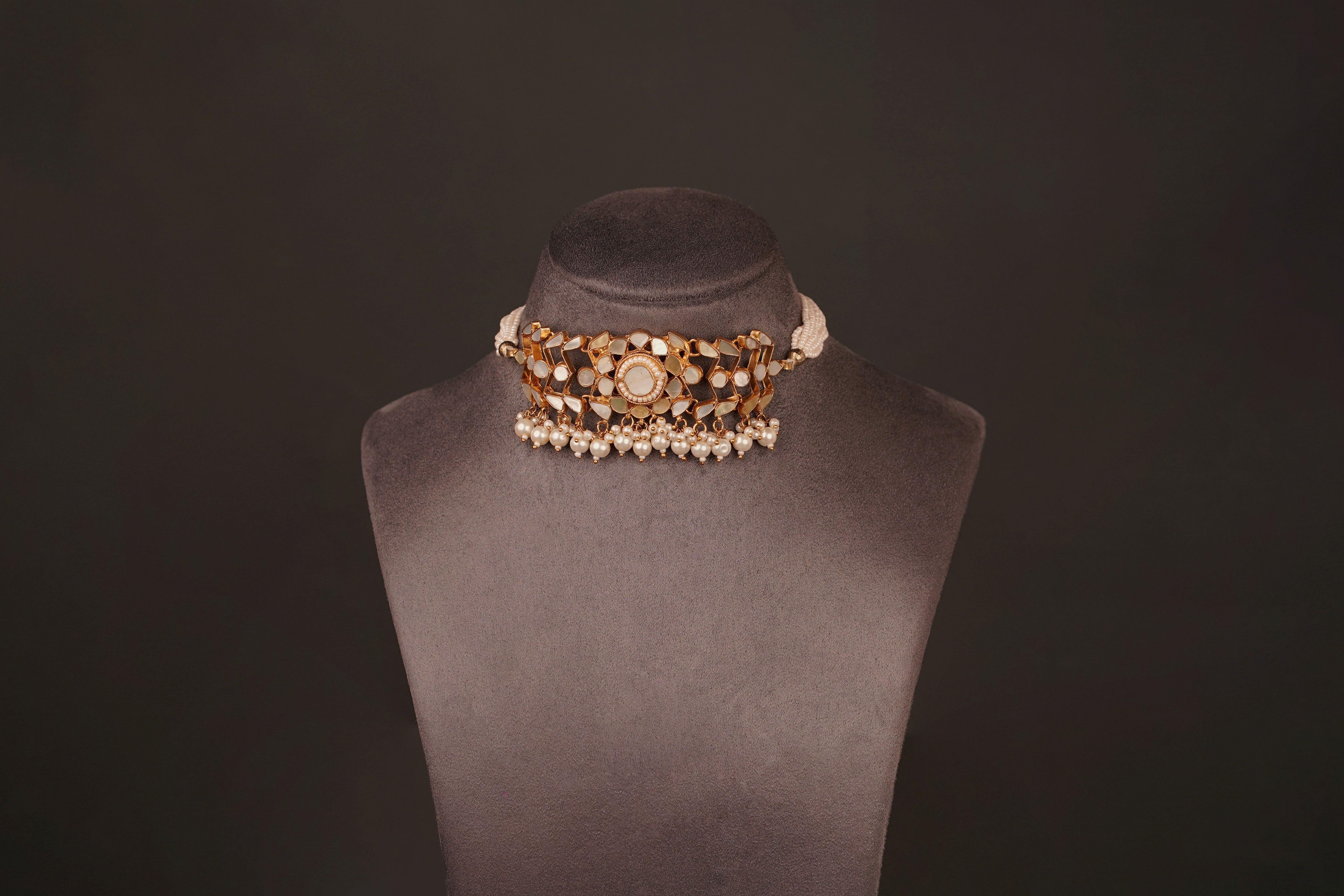 Sherin Choker Set(MC13) - Pure Allure