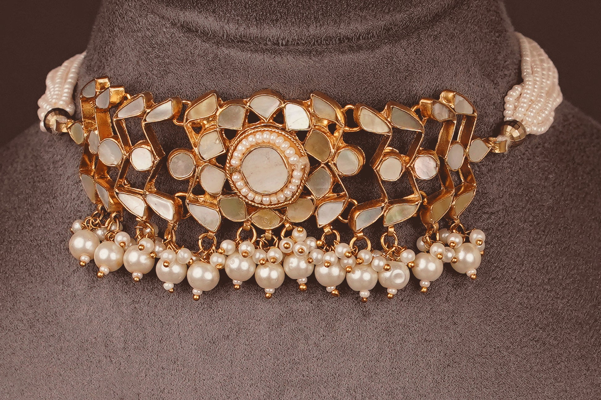 Sherin Choker Set(MC13) - Pure Allure