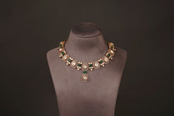 Saira Polki Necklace Set(PN22) - Pure Allure