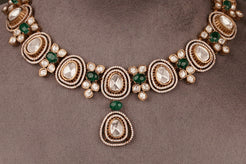 Saira Polki Necklace Set(PN22) - Pure Allure