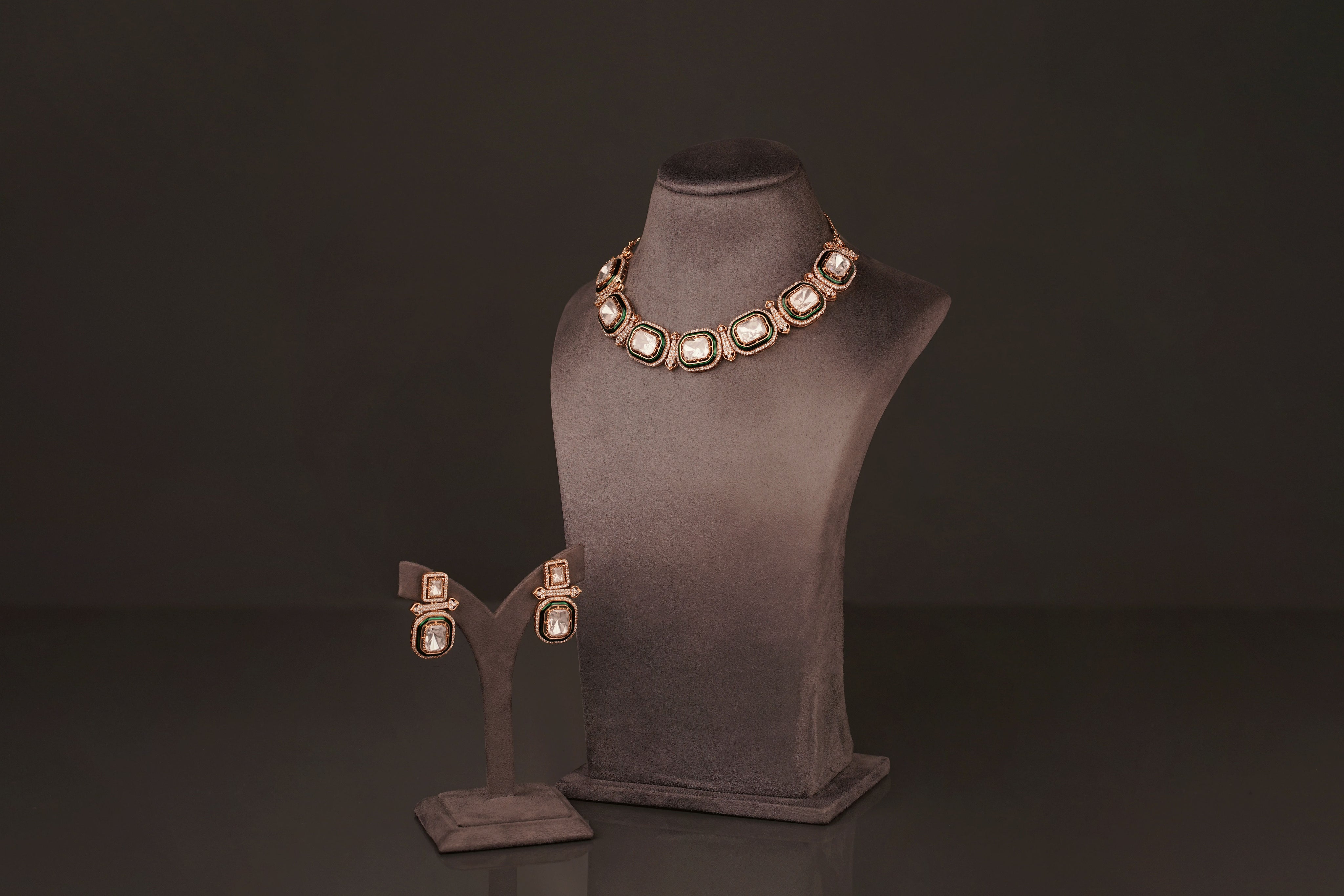 Afreen Necklace Set(PN25) - Pure Allure