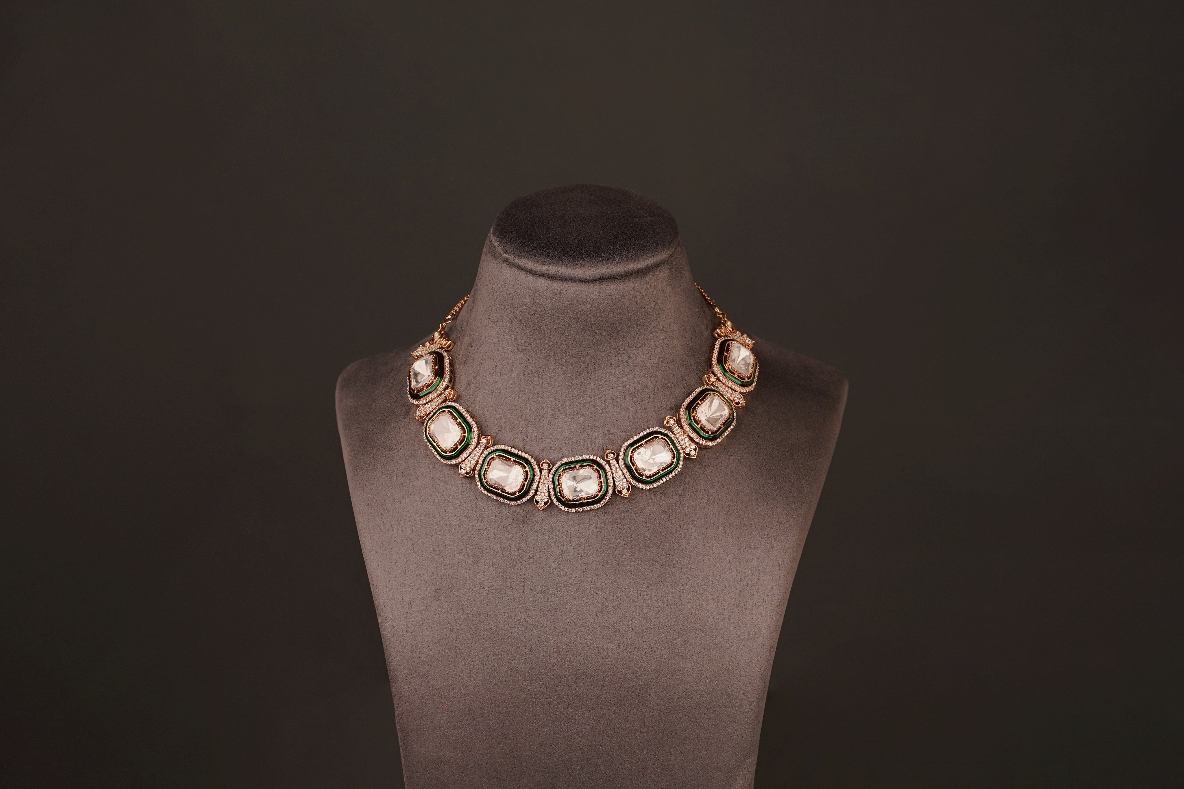 Afreen Necklace Set(PN25) - Pure Allure