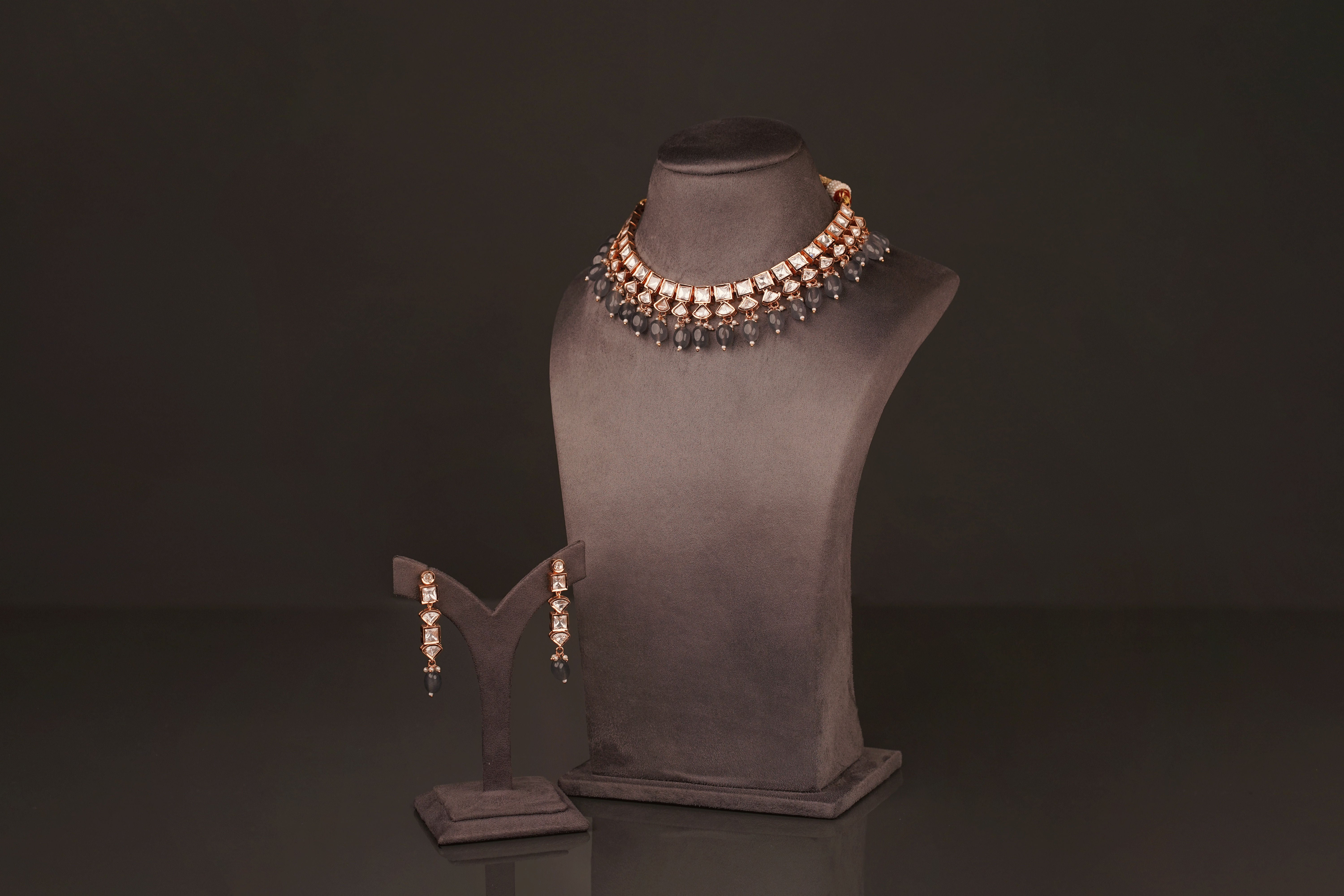 Poorva Necklace Set(PN20) - Pure Allure