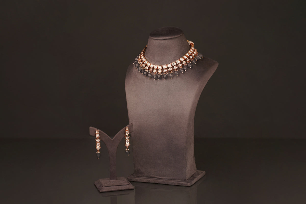 Poorva Necklace Set(PN20) - Pure Allure