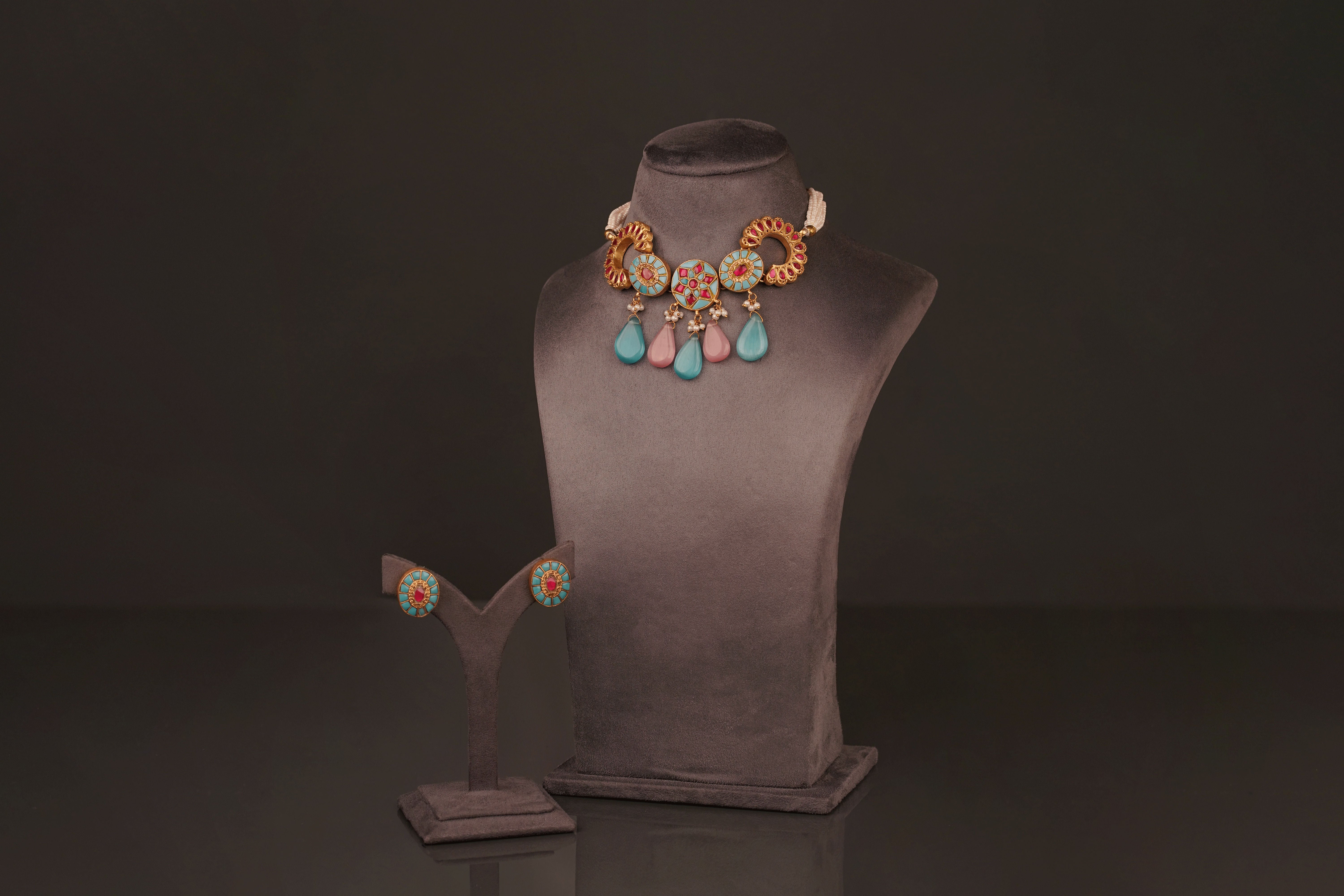 Pranjali Choker Set(KC30) - Pure Allure