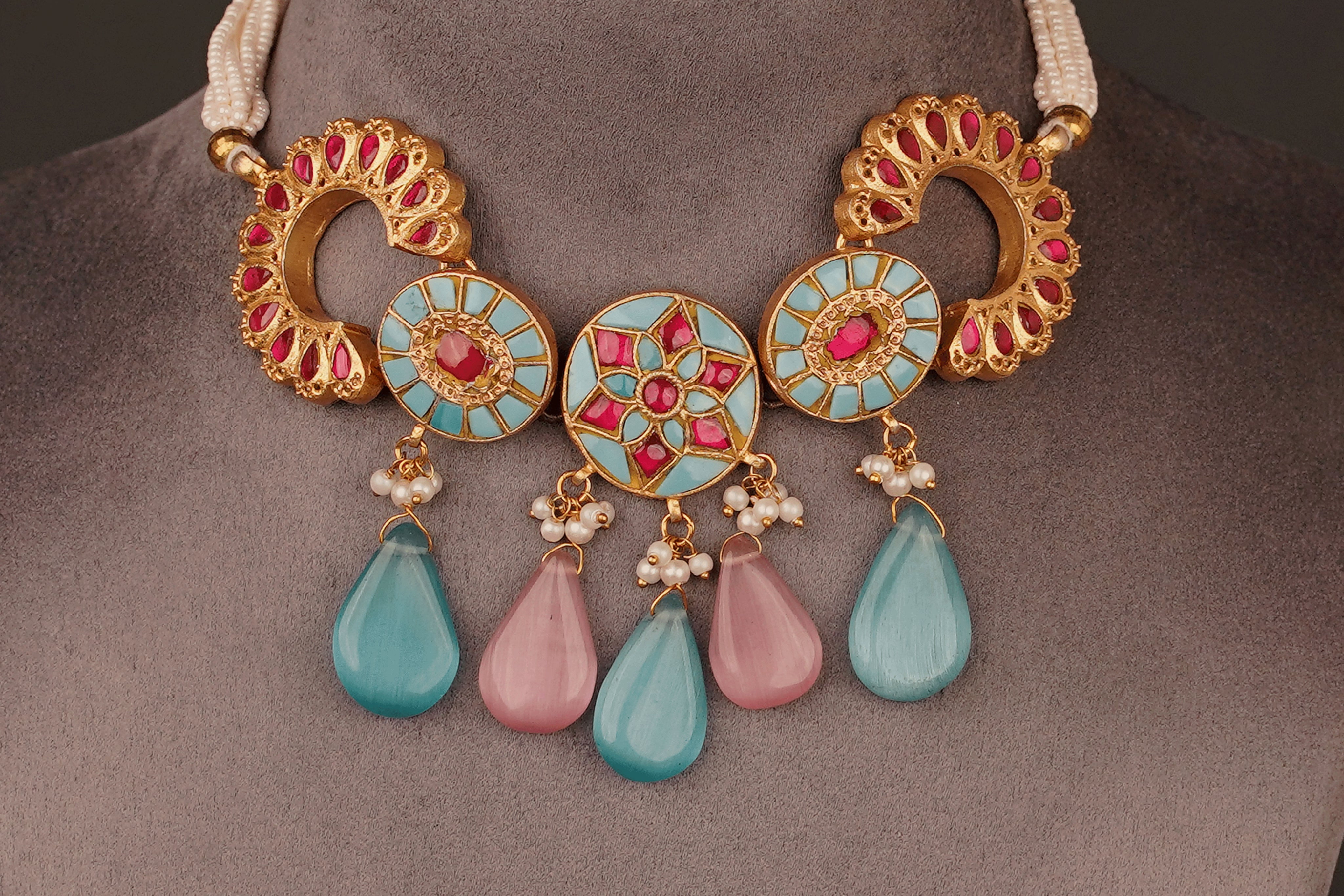 Pranjali Choker Set(KC30) - Pure Allure