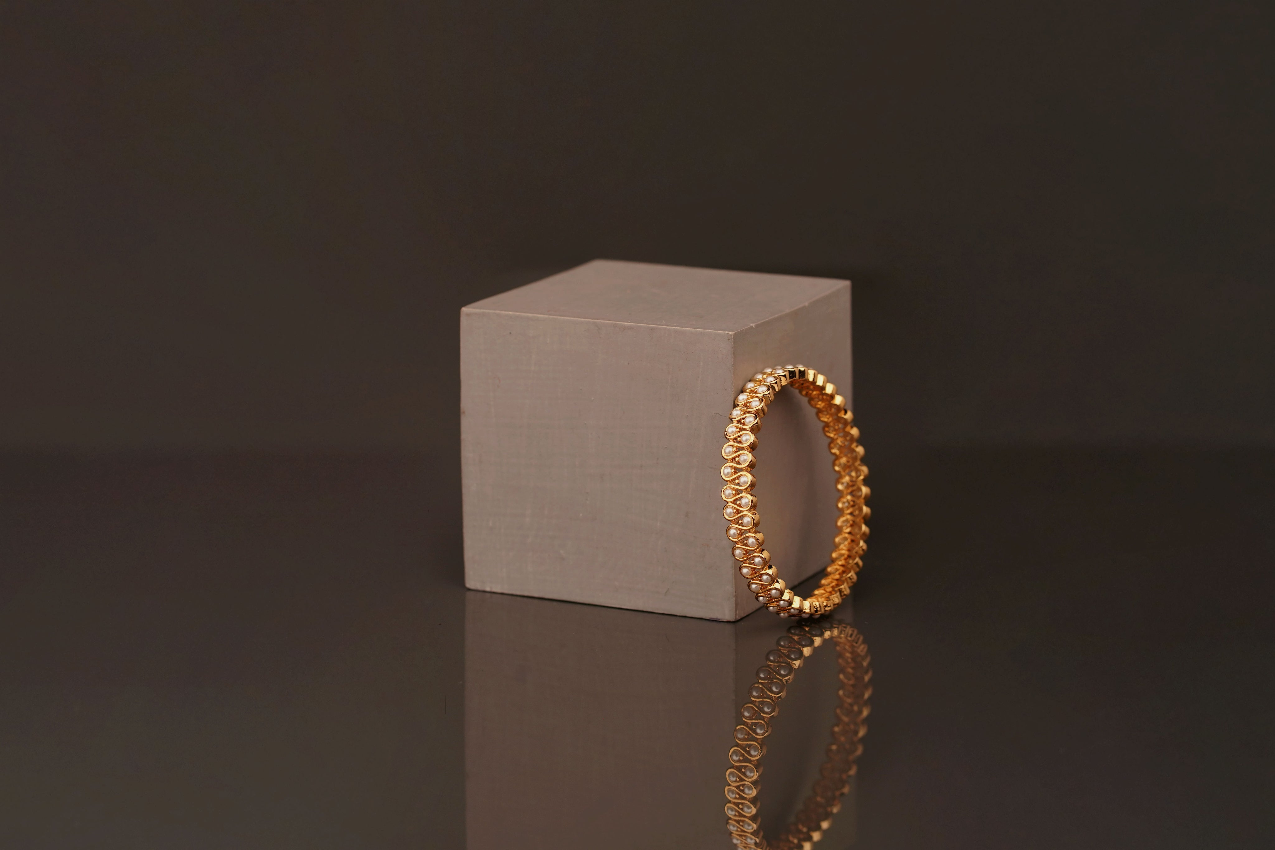 Sahana Bangle(B81) - Pure Allure