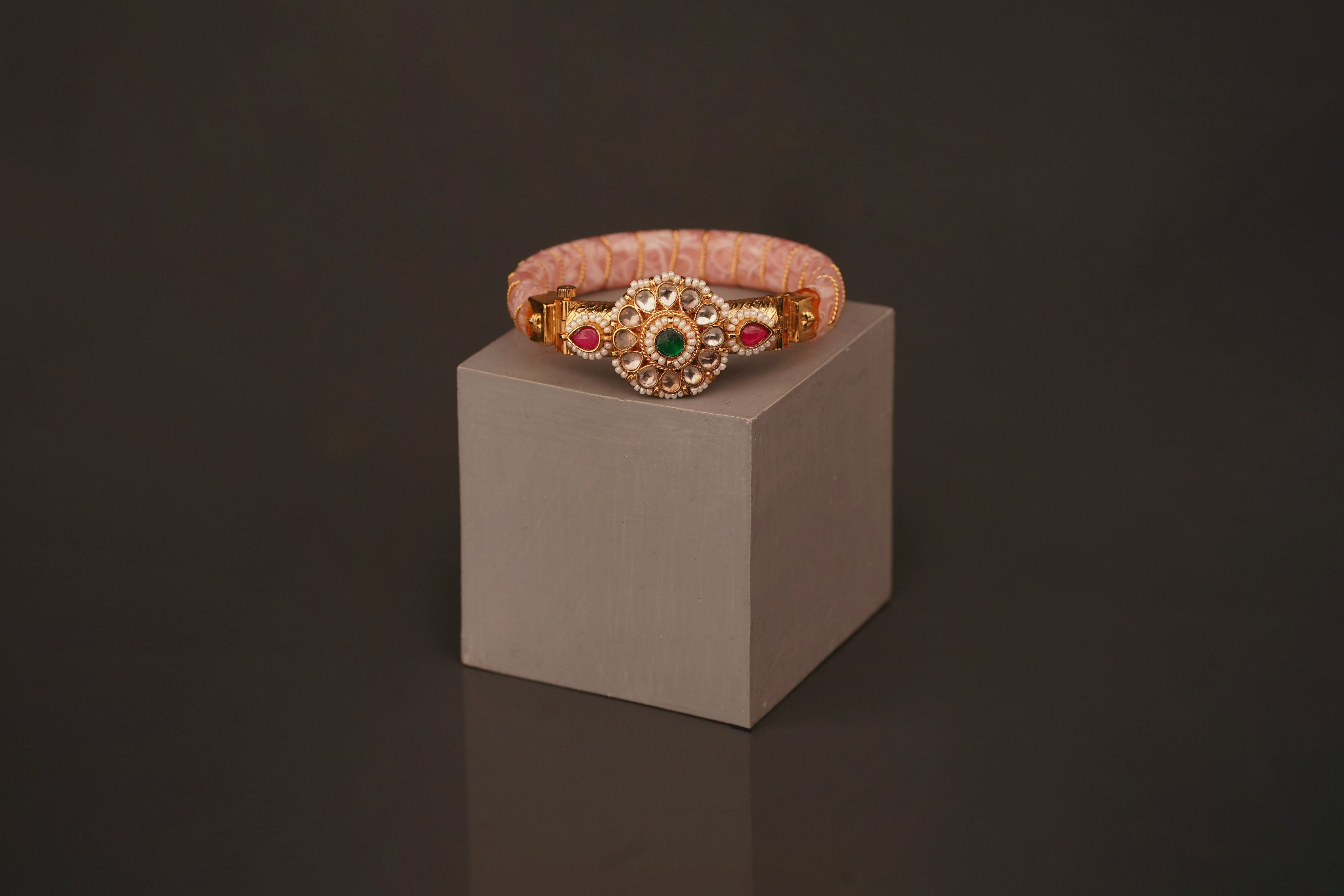 Ananta Statement Bangle(B82) - Pure Allure
