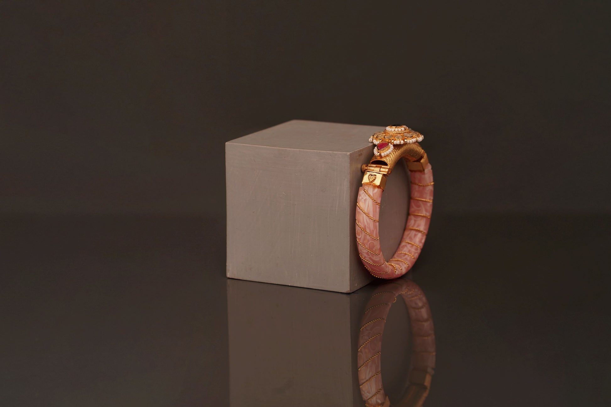 Ananta Statement Bangle(B82) - Pure Allure