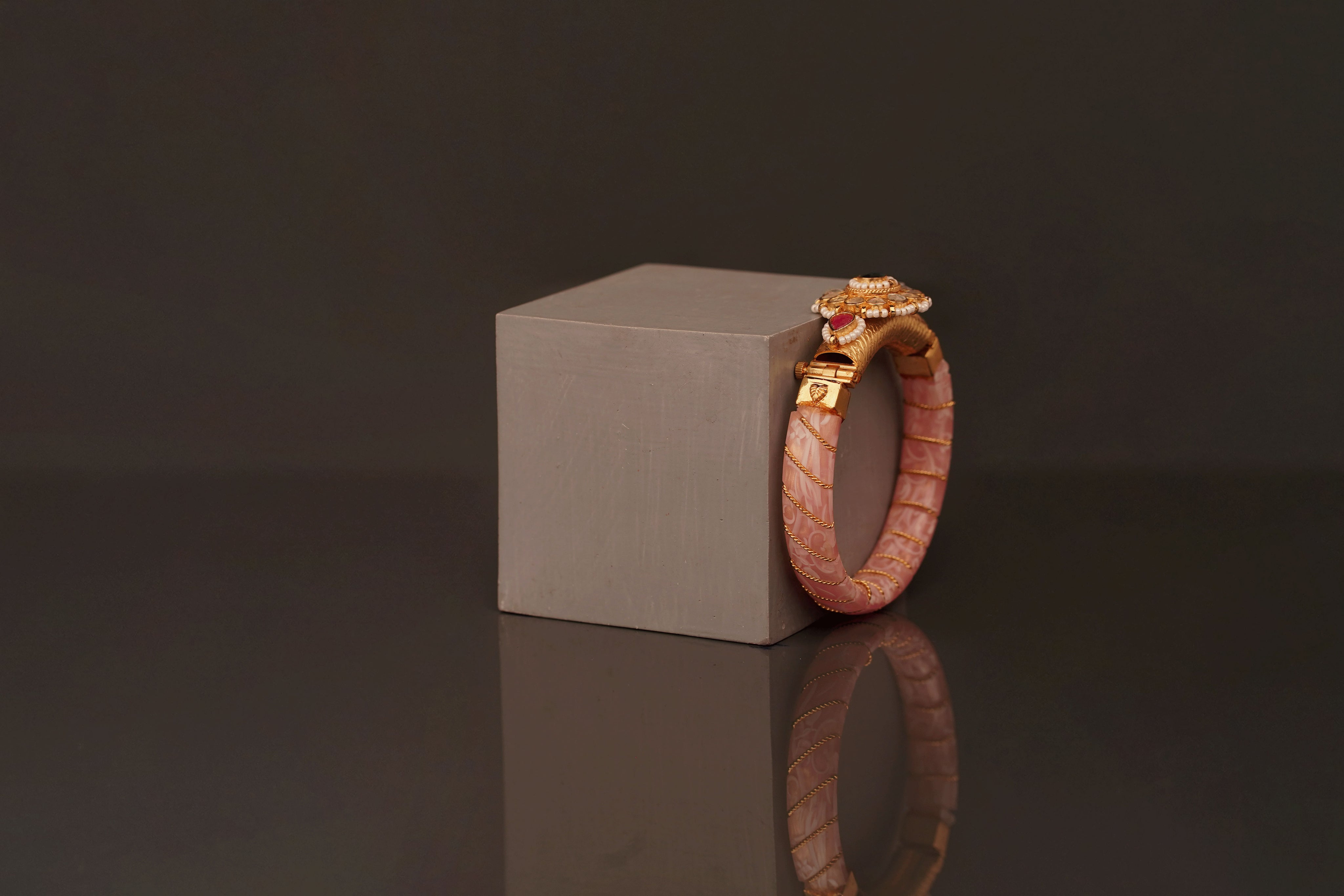 Ananta Statement Bangle(B82) - Pure Allure