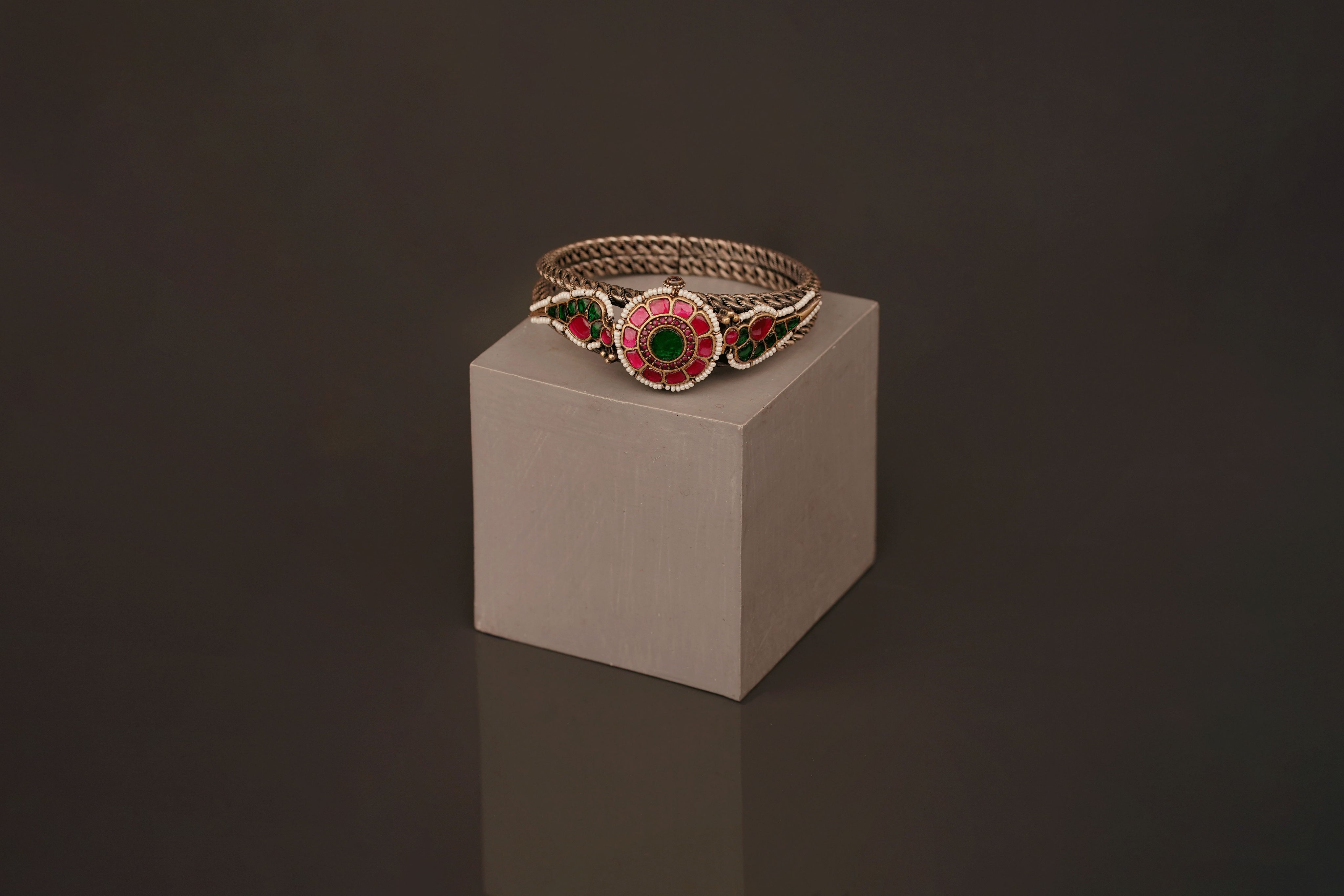 Amodini Statement Bangle(B72) - Pure Allure