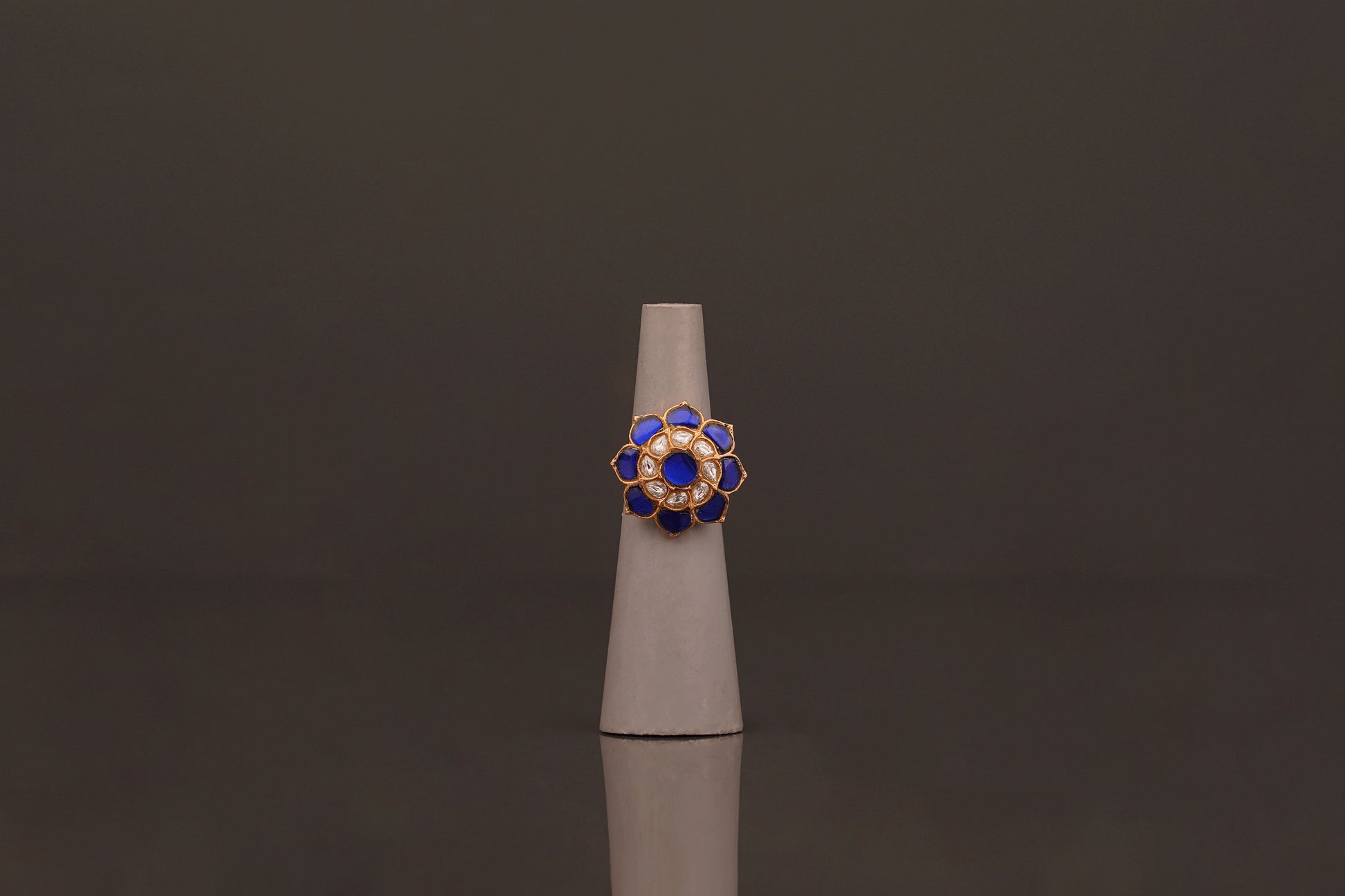 Pavitra Floral Ring(KR22) - Pure Allure