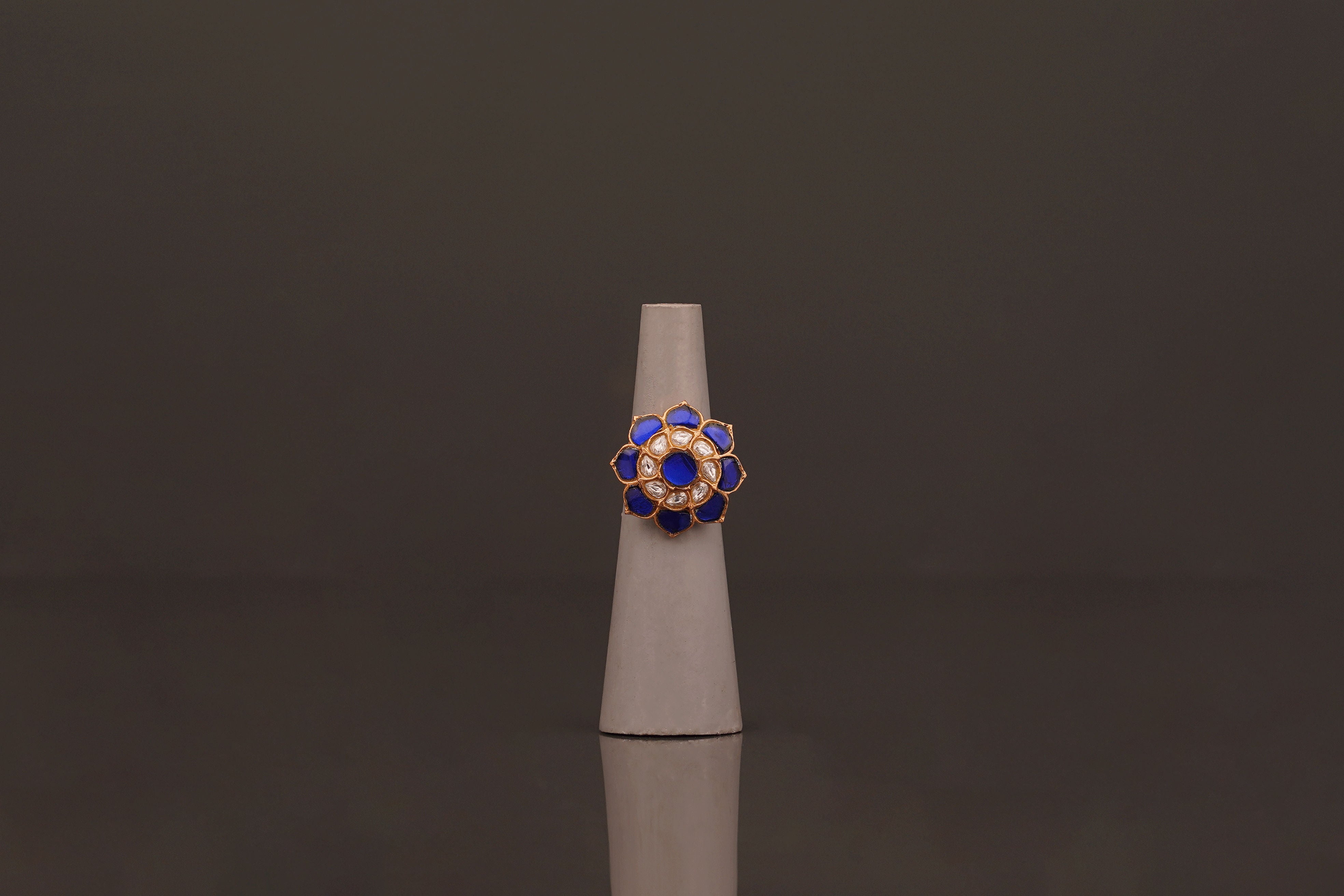 Pavitra Floral Ring(KR22) - Pure Allure
